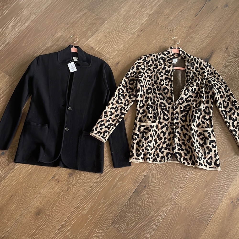 Jcrew Factory sweater blazers (2) - size XS